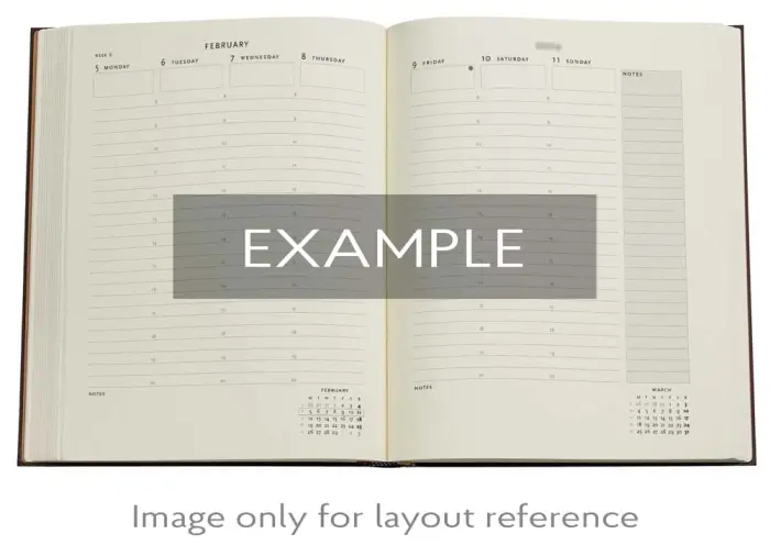 Kalender Paperblanks Layla Ultra Vertical 2026