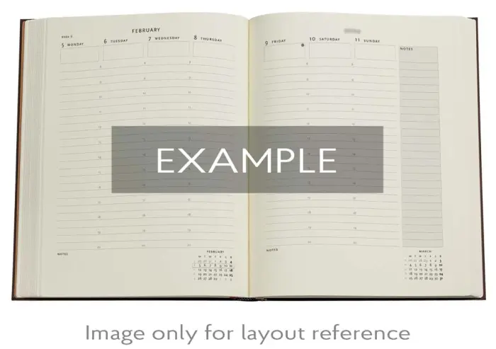 Kalender Paperblanks Wildflower Song Ultra Vertical 2026