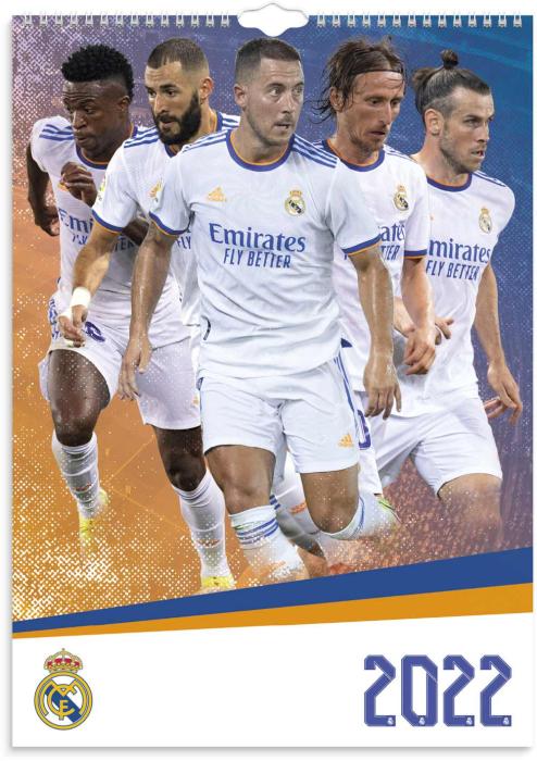 Väggkalender Real Madrid 2022