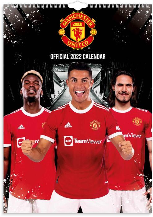 Väggkalender Manchester United 2022