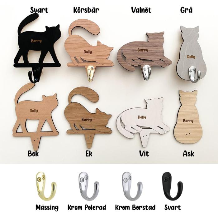 Kattkrok med namn 
