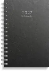 Tidkalender svart kartong 2027