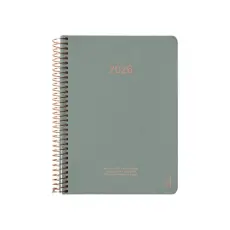KOZO Kalender 2026 A5 Vecka per uppslag Aloe Vera
