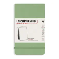 Leuchtturm1917 Reporter Notepad A6 hard cover plain Sage 