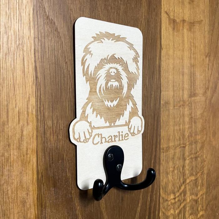 Koppelkrok med namn - Dubbelkrok Hund 