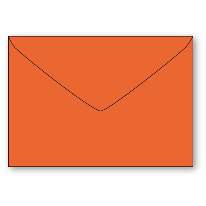 C7 Kuvert 5-pack 110g Orange