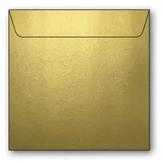 Kvadratiska Kuvert 5-pack 110g Guld