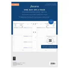 Kalender Filofax Dagbok A4 dag/sida 2025