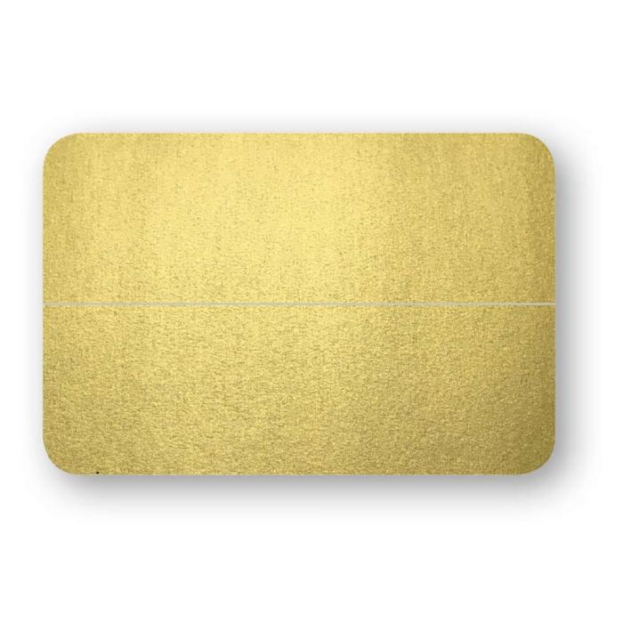 Placeringskort Dubbla 10-pack 220g Guld