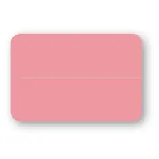 Placeringskort Dubbla 10-pack 220g Rosa
