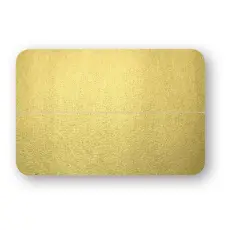 Placeringskort Dubbla 10-pack 220g Guld