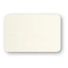 Placeringskort Dubbla 10-pack 220g Pärlemor Creme