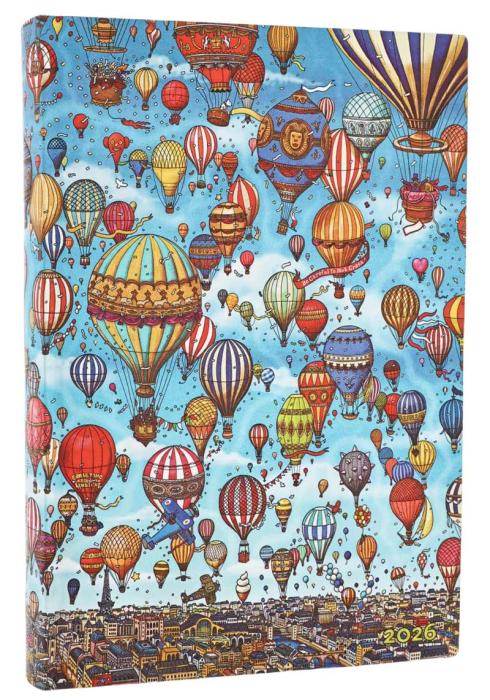 Kalender Paperblanks Balloon Festival Midi 2026