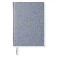 Olinjerad Blank Book A5 256 sidor Denim