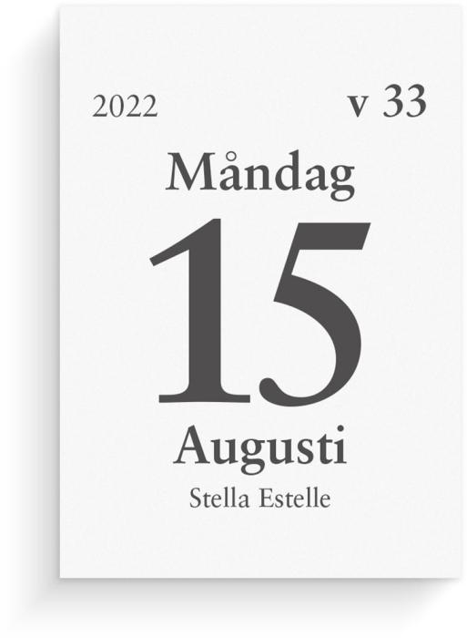 Dagblock studieåret 2022-2023
