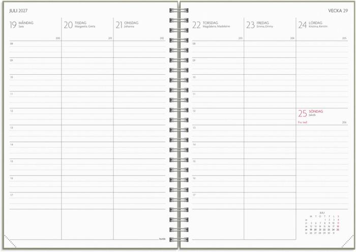 Kalender Study A5 Story Blad 2026-2027