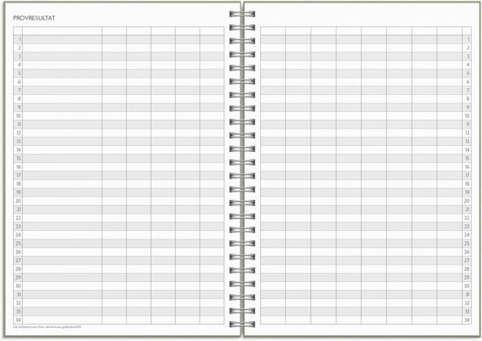 Kalender Study A5 Story Blad 2026-2027