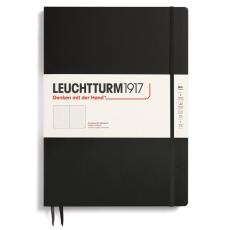 Leuchtturm Notebook A4 Slim Hard 121s Black dotted