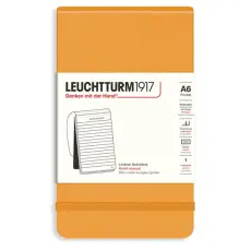 Leuchtturm1917 Reporter Notepad A6 hard cover Ruled Rising Sun