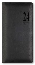 Kalender Letts Milano Slim Svart 2024