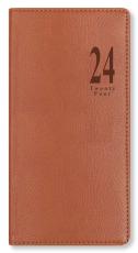 Kalender Letts Milano Slim Brun 2024