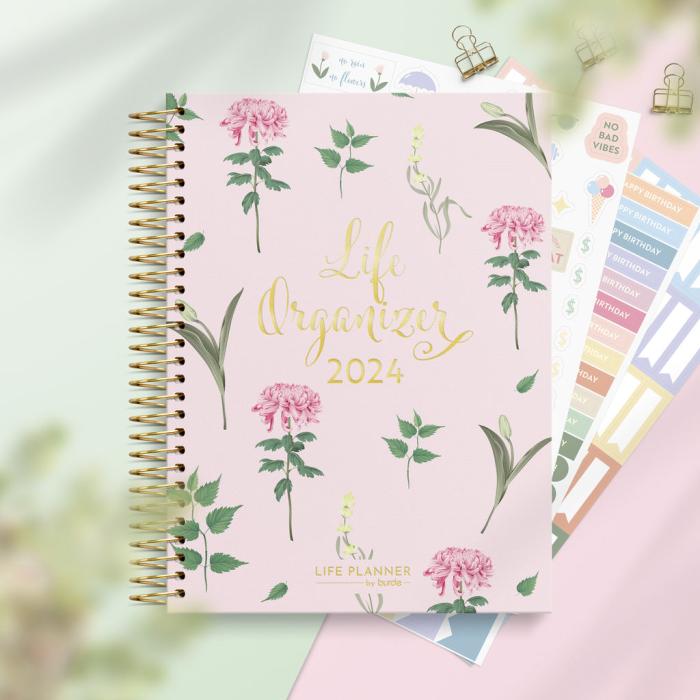 Life Organizer Blommor 2024
