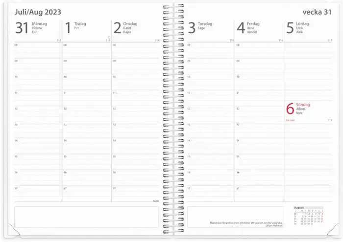 Lärarkalender för Ämneslärare 2023-2024