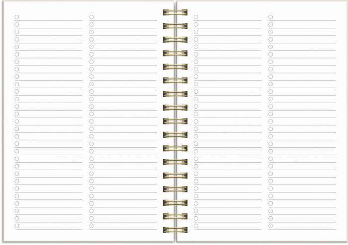 Kalender Senator A6 Story Blomma 2026-2027 