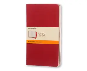 Moleskine Cahier Journal Large Ruled - Röd