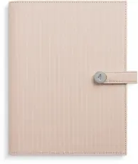Kalender Stor Veckokalender, beige konstläder Amelia med slejf 2026