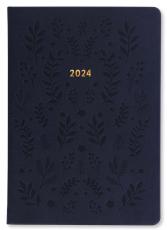 Kalender Woodland A5 Blå 2024 