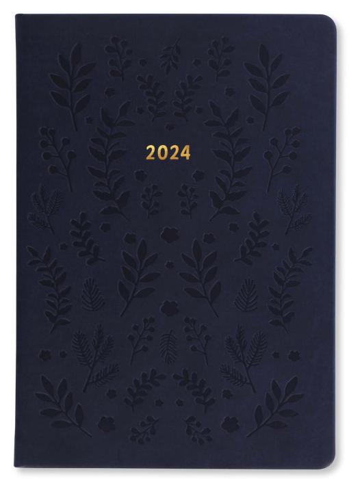 Kalender Woodland A5 Blå 2024 