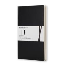 Moleskine Volant (2-pack) PKT lin Svart