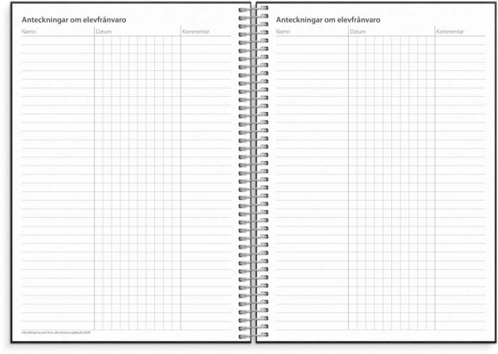 Noteringskalendern 2023-2024