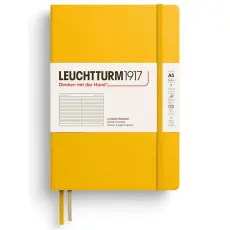 Leuchtturm Notebook A5 hard 249s Sunflower linjerad 