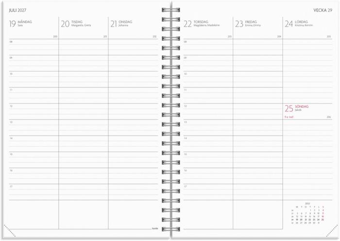 Kalender Study A5 Star 2026-2027
