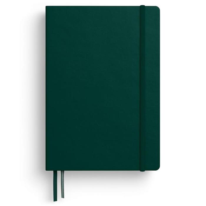 Leuchtturm Notebook A5 hard 411s Forest Green Ruled