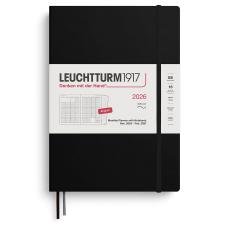Leuchtturm1917 B5 Soft Månad/Uppslag 16m Black 2026