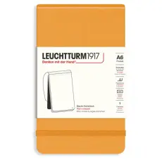 Leuchtturm1917 Reporter Notepad A6 hard cover plain Rising Sun
