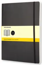 Moleskine Notebook X-large Soft Cover - Svart - Rutad