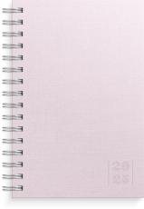 Dagbok Textile rosa 2025