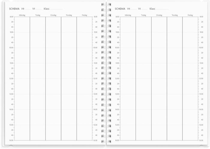 Kalender 2026-2027 Study A5 4i1