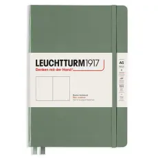 Leuchtturm Notebook A5 hard 251s Olive olinjerad
