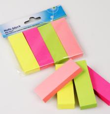 Notisblock 4 färger a 100 blad