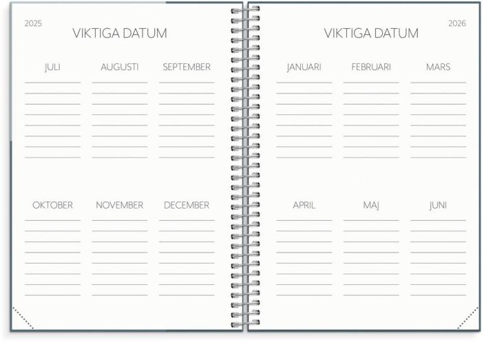 Student Planner A6 2025-2026 