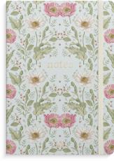 Notebook Deluxe A5 Blue Flower