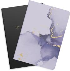 Notebook Lilac & Black 2-pack