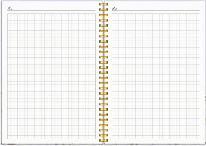 Kalender Study A5 Story Äng 2025-2026