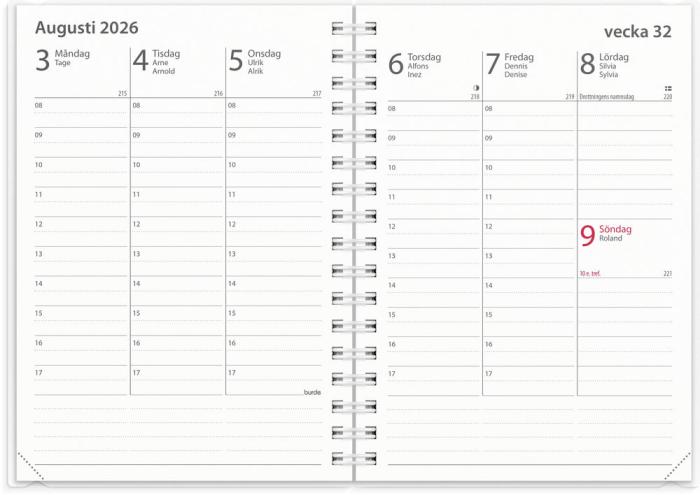 Kalender Study A6 4i1 2025-2026