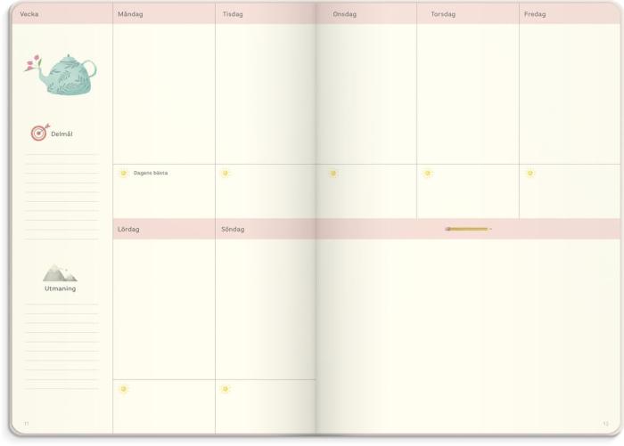 Dream & Do - odaterad kalender 